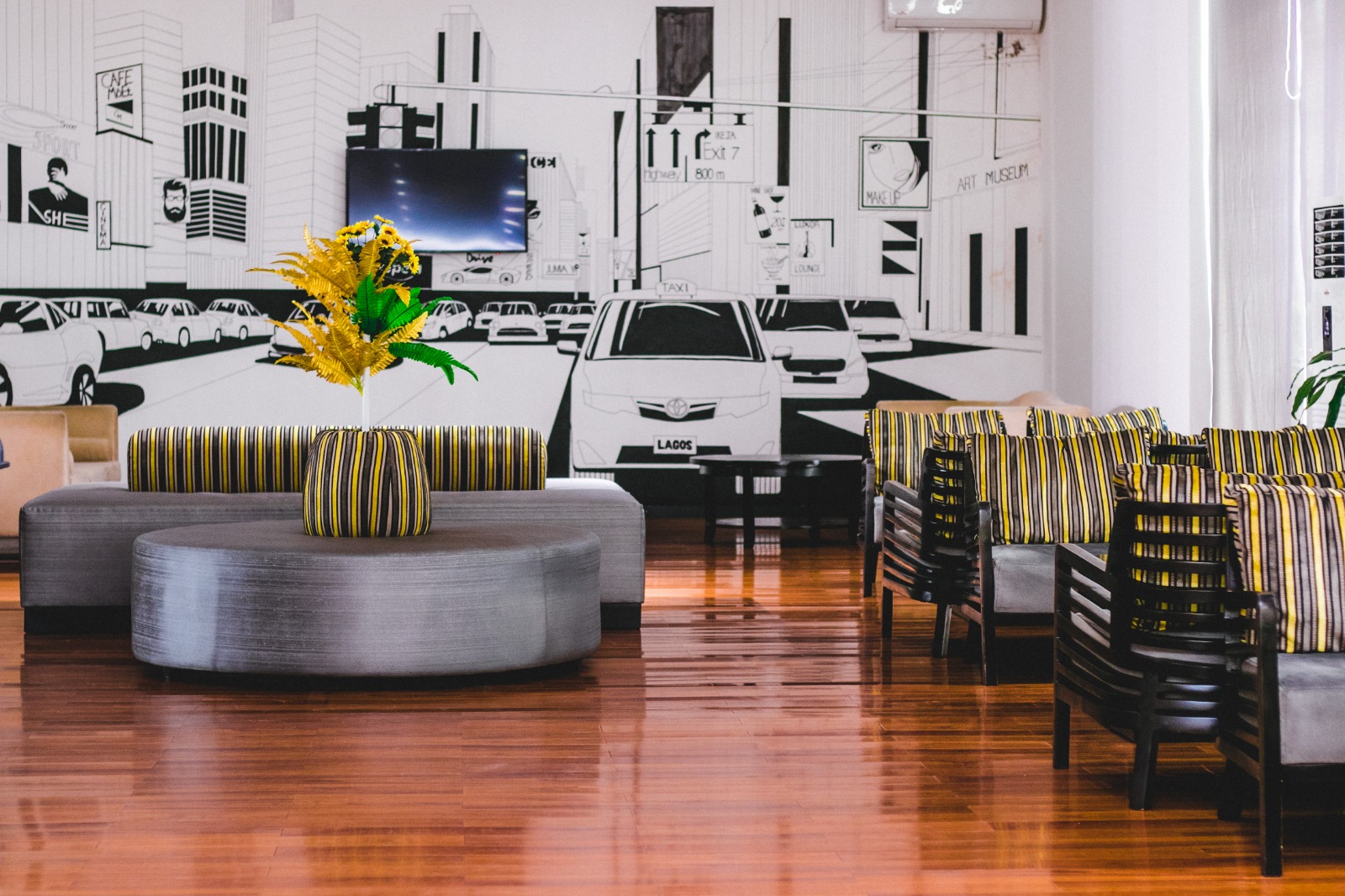 A picture of Reception and Waiting Room